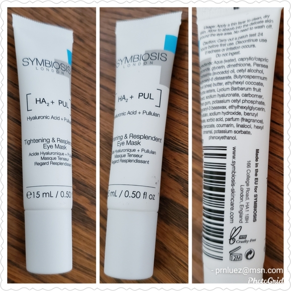 Symbiosis London Tightening & Resplendent Eye Mask - Picture 3 of 3